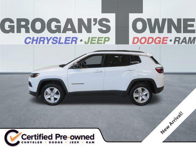 used 2022 Jeep Compass car, priced at $19,617