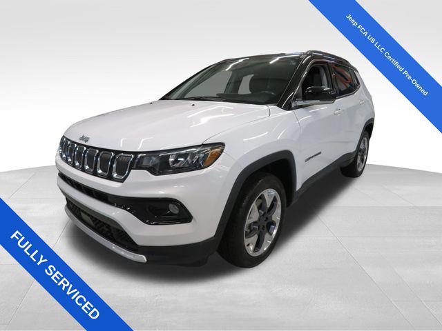 used 2022 Jeep Compass car, priced at $22,322