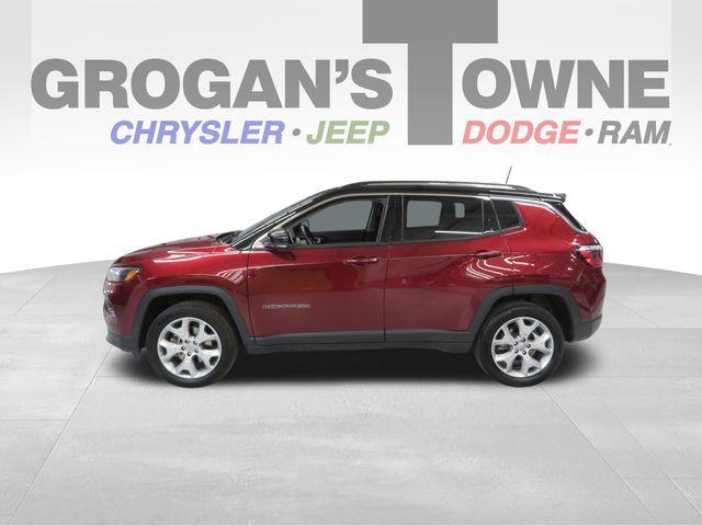 used 2022 Jeep Compass car, priced at $22,636