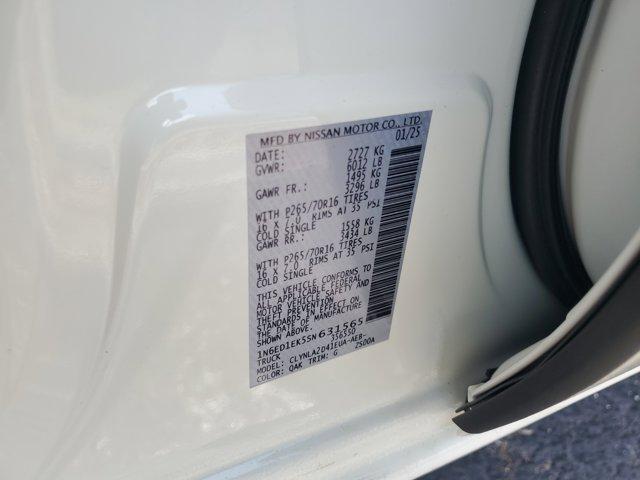 new 2025 Nissan Frontier car, priced at $37,380