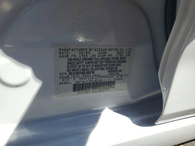 new 2025 Nissan Versa car, priced at $21,265