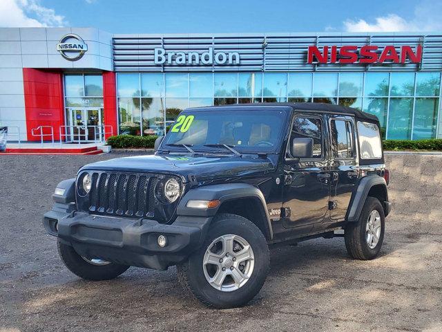 used 2020 Jeep Wrangler Unlimited car, priced at $15,999