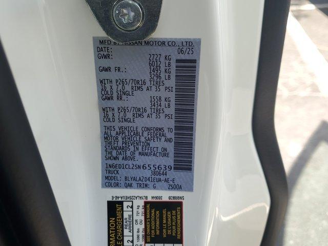 new 2025 Nissan Frontier car, priced at $32,171