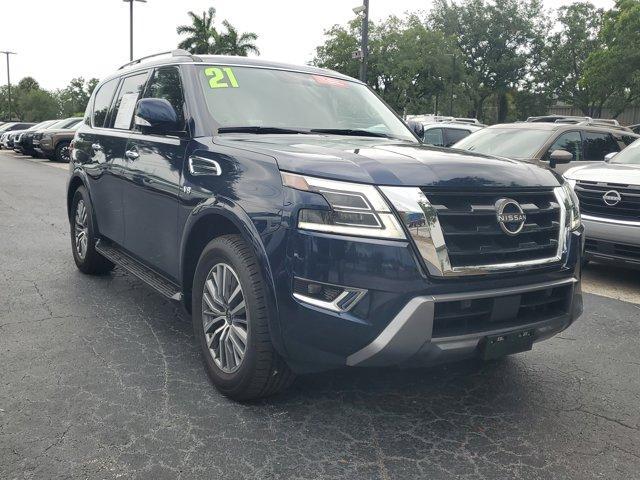 used 2021 Nissan Armada car, priced at $30,488