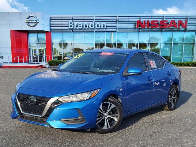 used 2021 Nissan Sentra car, priced at $14,999