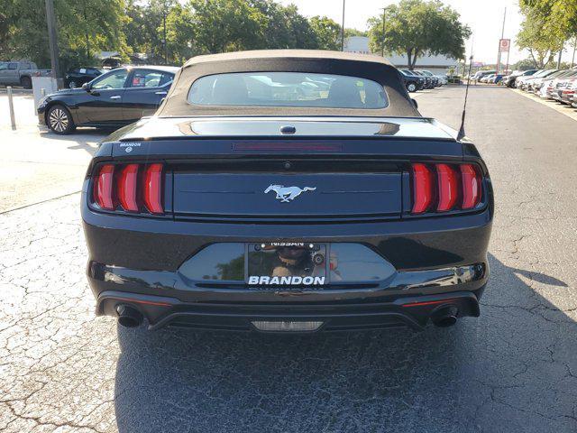 used 2021 Ford Mustang car, priced at $19,500