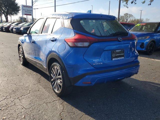 used 2024 Nissan Kicks car, priced at $17,999