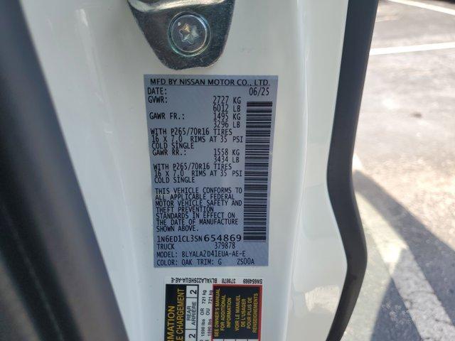 new 2025 Nissan Frontier car, priced at $32,171