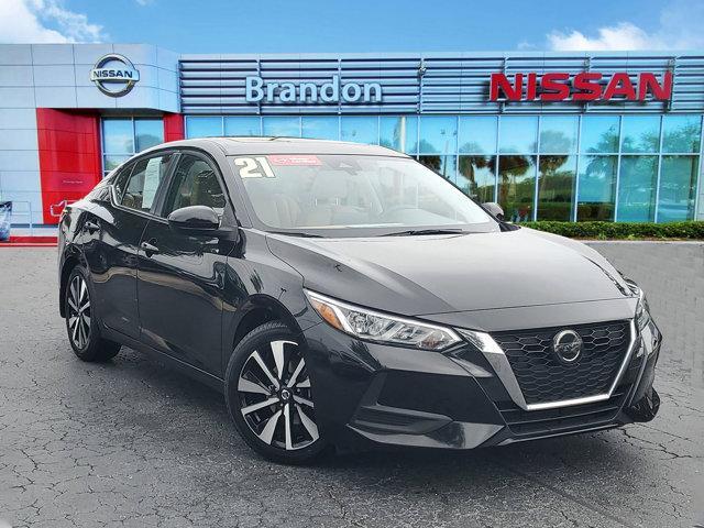 used 2021 Nissan Sentra car, priced at $14,738