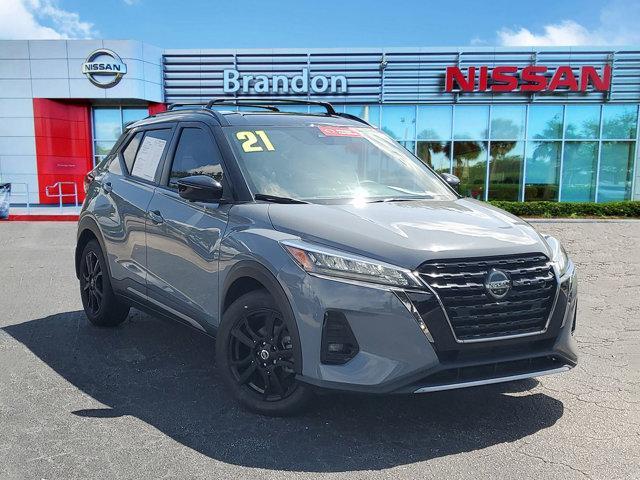 used 2021 Nissan Kicks car, priced at $17,894