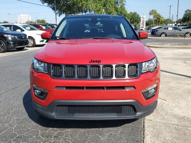 used 2021 Jeep Compass car, priced at $17,500