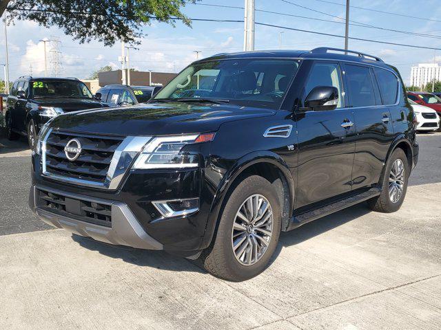 used 2021 Nissan Armada car, priced at $28,000