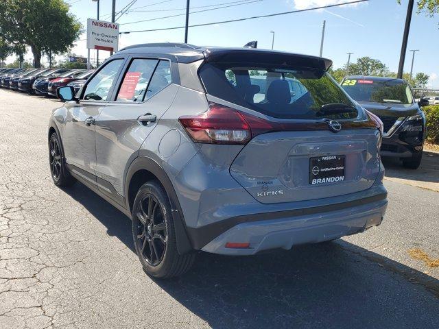 used 2023 Nissan Kicks car, priced at $18,998