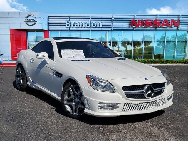used 2015 Mercedes-Benz SLK-Class car, priced at $22,177