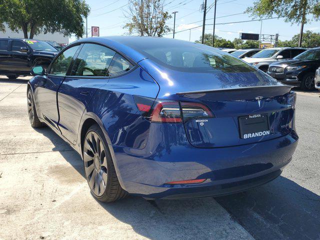 used 2021 Tesla Model 3 car, priced at $28,500