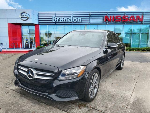 used 2017 Mercedes-Benz C-Class car, priced at $14,999