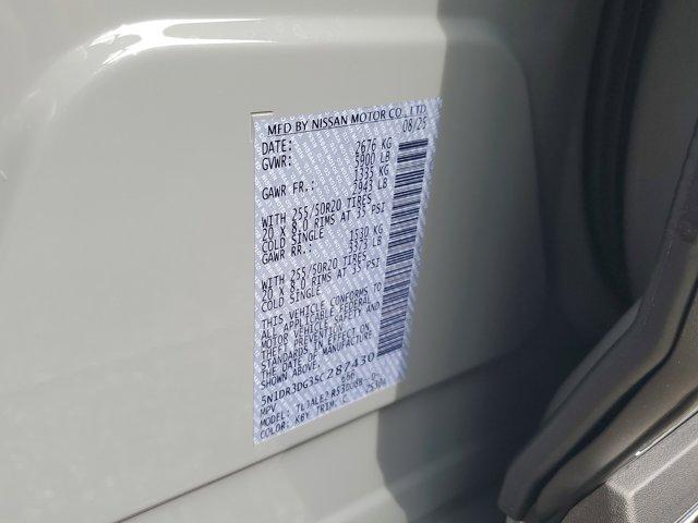 new 2025 Nissan Pathfinder car, priced at $48,257