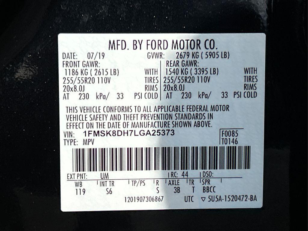 used 2020 Ford Explorer car, priced at $23,188