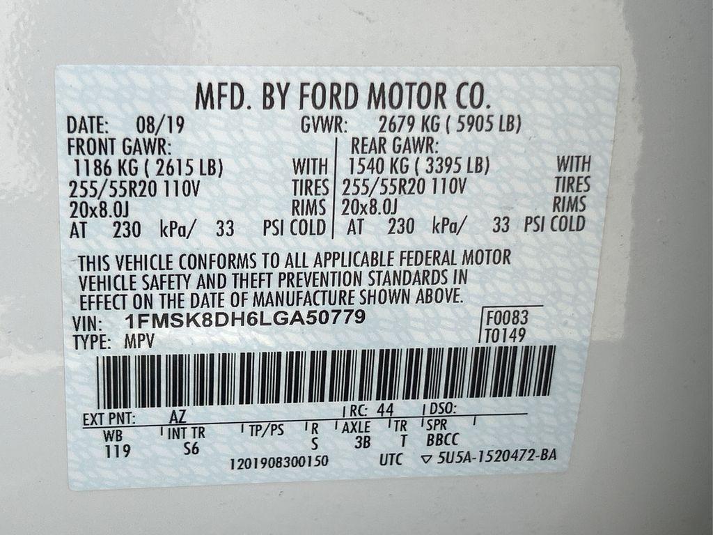 used 2020 Ford Explorer car, priced at $20,000