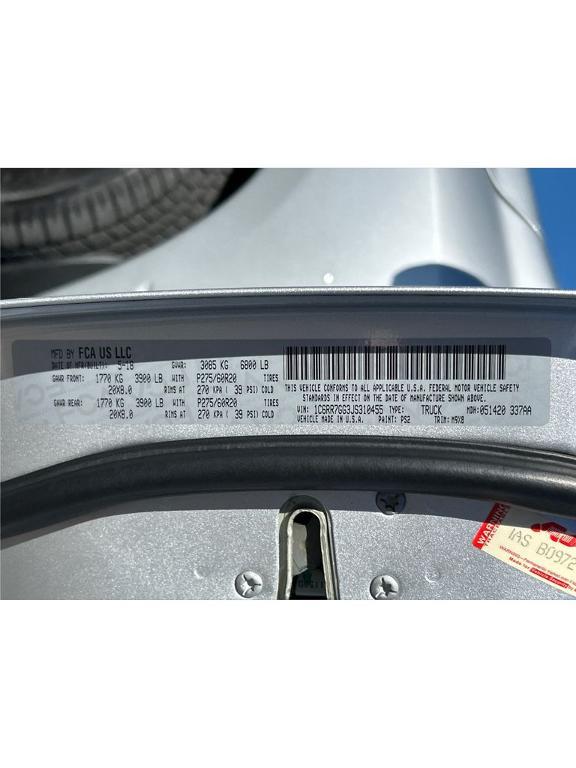 used 2018 Ram 1500 car, priced at $21,000