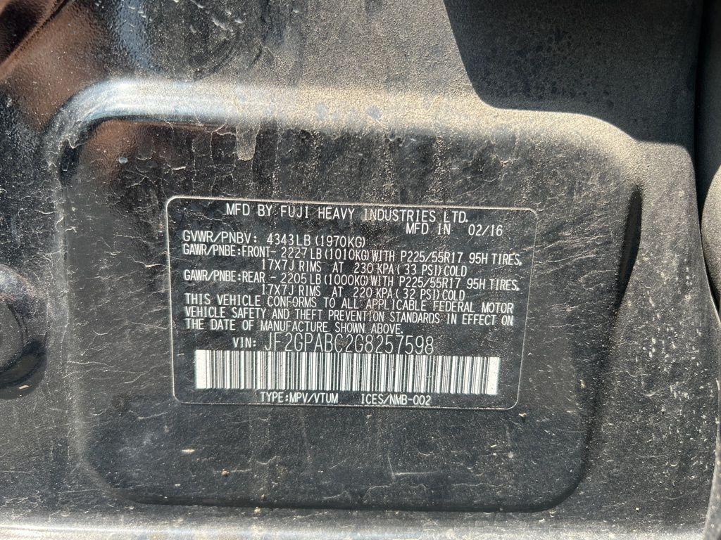 used 2016 Subaru Crosstrek car, priced at $16,455