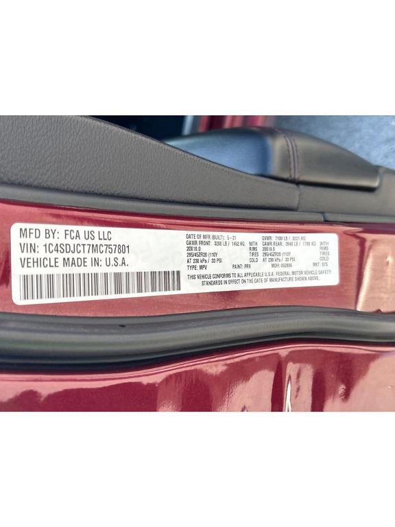 used 2021 Dodge Durango car, priced at $20,000