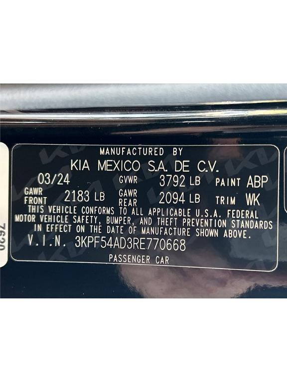 used 2024 Kia Forte car, priced at $21,345