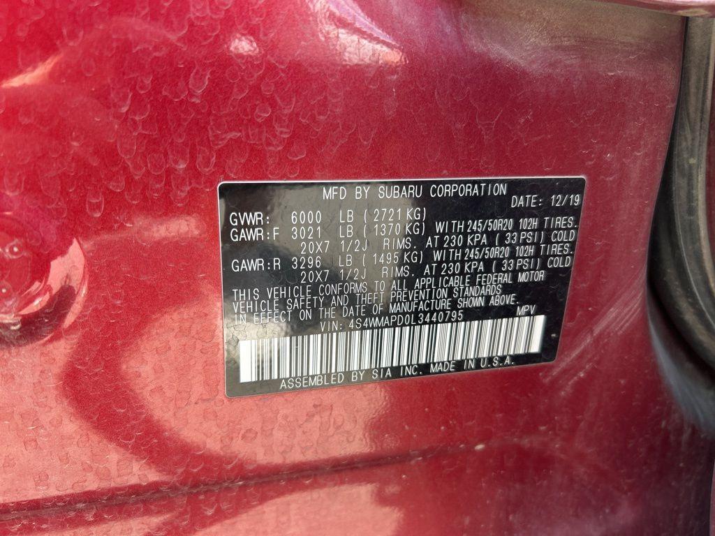 used 2020 Subaru Ascent car, priced at $24,700