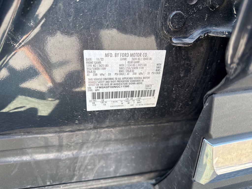 used 2022 Ford Explorer car, priced at $35,265