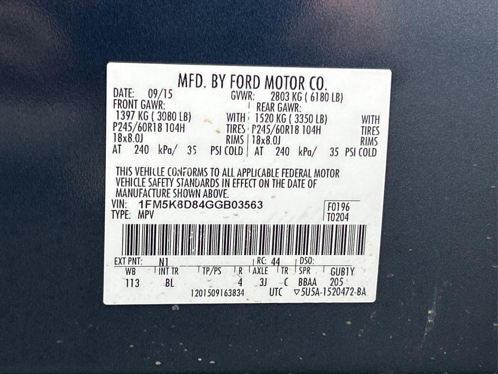 used 2016 Ford Explorer car, priced at $10,400