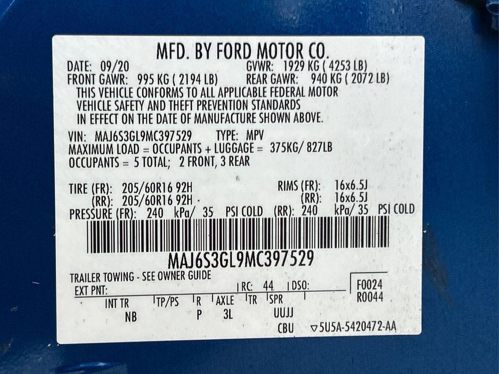 used 2021 Ford EcoSport car, priced at $14,777