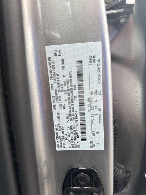 used 2022 Ford F-150 car, priced at $40,900