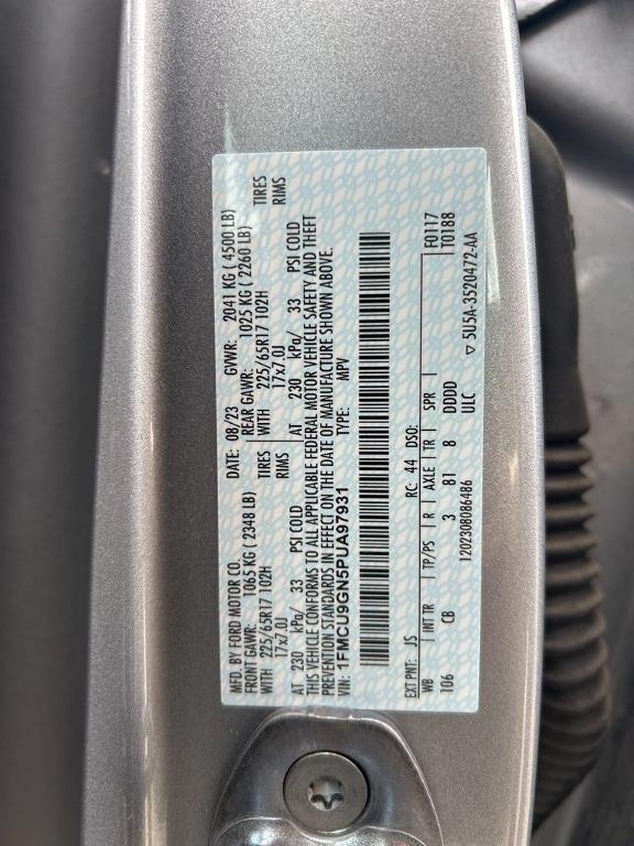 used 2023 Ford Escape car, priced at $25,500
