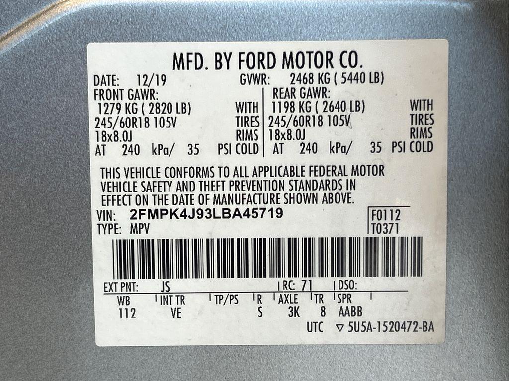 used 2020 Ford Edge car, priced at $16,299