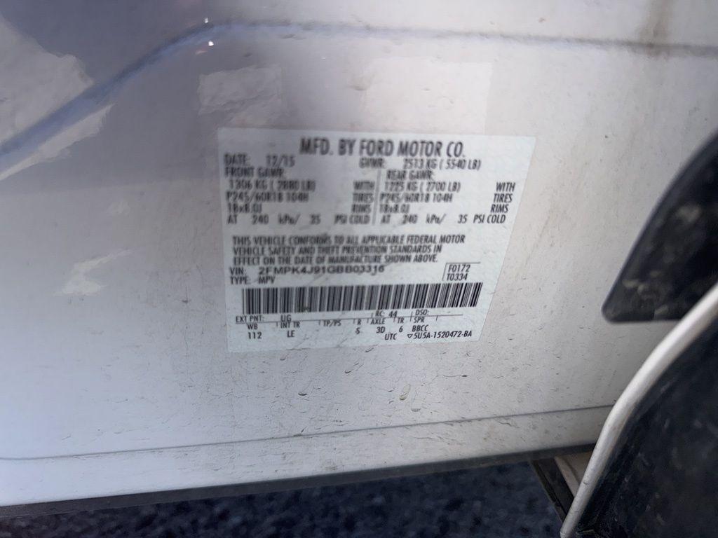 used 2016 Ford Edge car, priced at $12,265