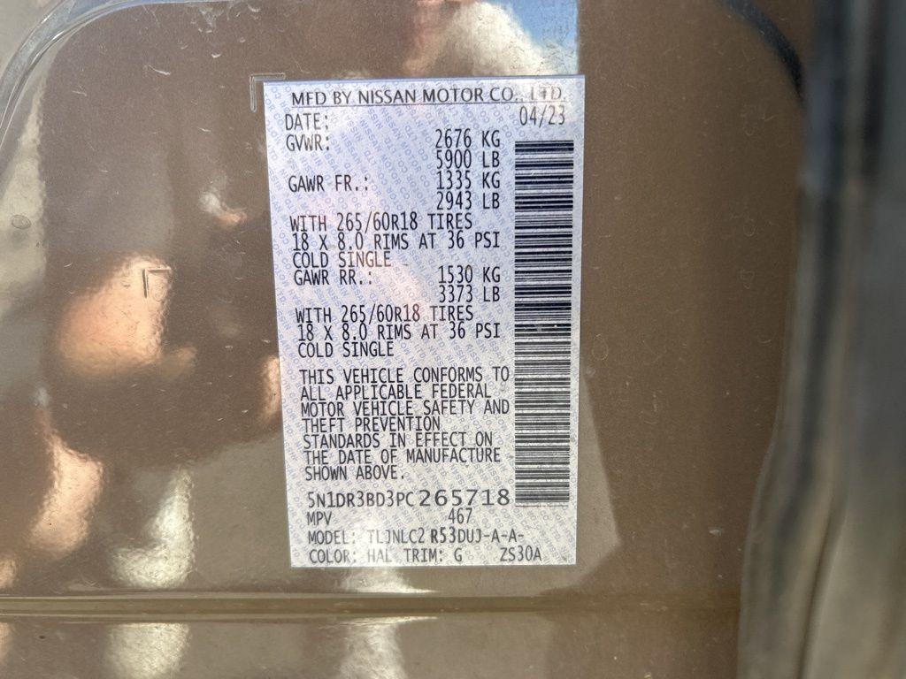 used 2023 Nissan Pathfinder car, priced at $33,765