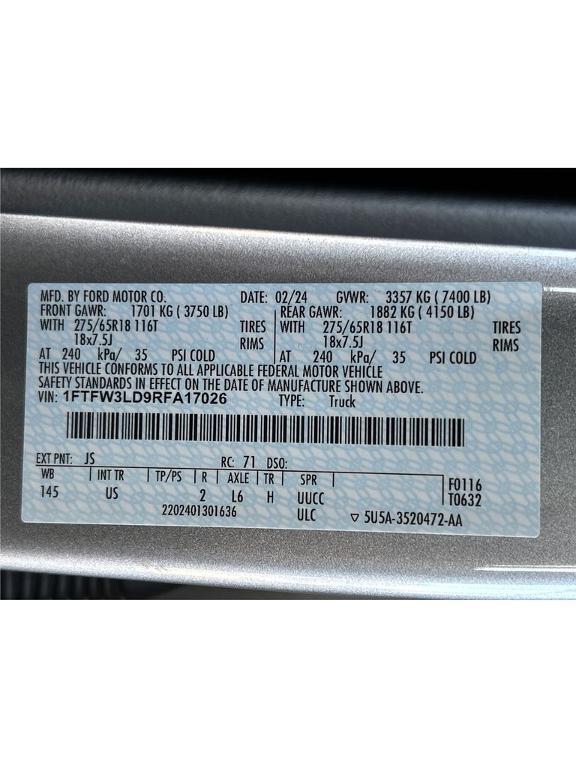 used 2024 Ford F-150 car, priced at $46,299