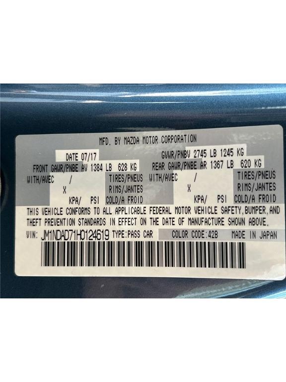 used 2017 Mazda MX-5 Miata car, priced at $19,869