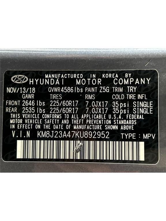 used 2019 Hyundai Tucson car, priced at $9,000