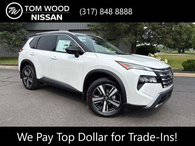 new 2025 Nissan Rogue car, priced at $40,198
