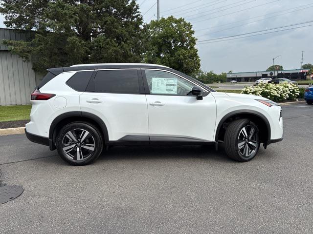 new 2025 Nissan Rogue car, priced at $40,198