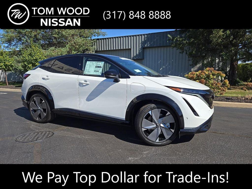 new 2025 Nissan ARIYA car, priced at $56,865