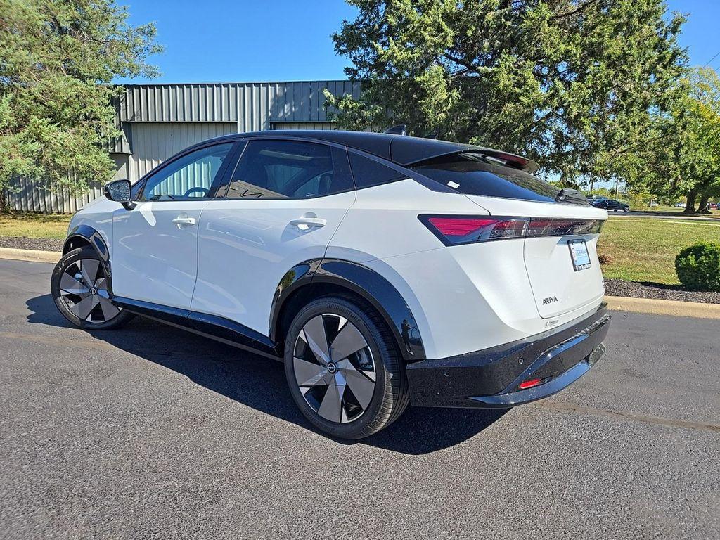 new 2025 Nissan ARIYA car, priced at $56,865