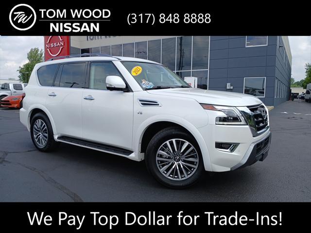 used 2021 Nissan Armada car, priced at $34,843