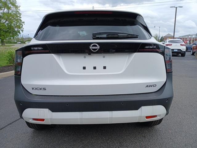 new 2025 Nissan Kicks car, priced at $28,875