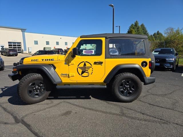 used 2021 Jeep Wrangler car, priced at $24,488