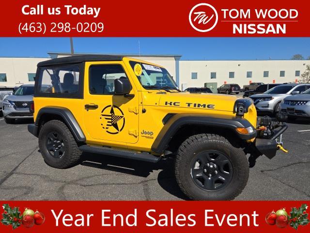 used 2021 Jeep Wrangler car, priced at $23,143