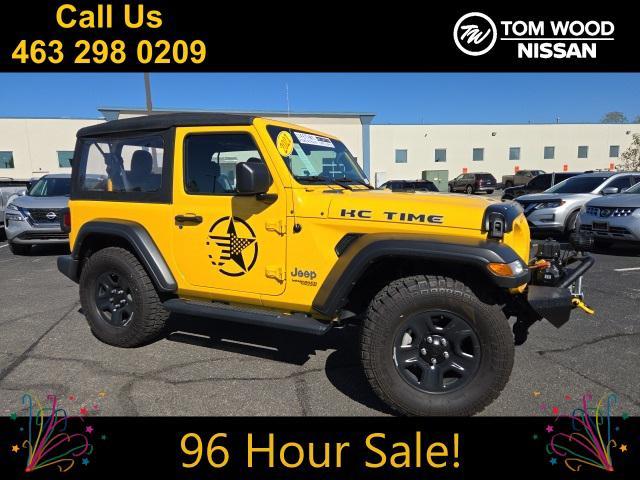 used 2021 Jeep Wrangler car, priced at $21,276