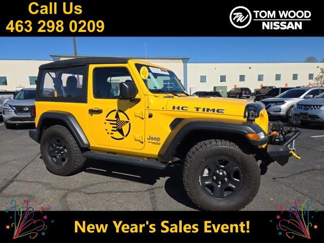 used 2021 Jeep Wrangler car, priced at $21,986