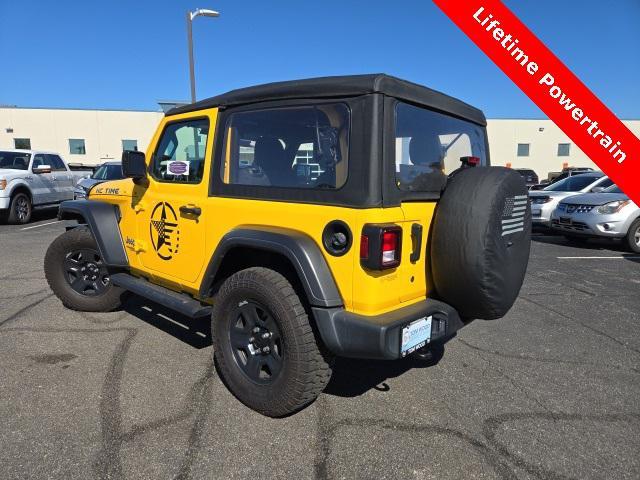 used 2021 Jeep Wrangler car, priced at $23,143